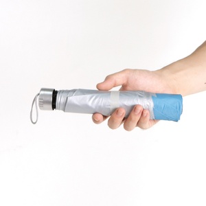 Promotional Gifts <b>Umbrella</b> on Clearance Manual Open and Close Three Folding <b>Umbrella</b> Multi Color Silver Coating <b>Umbrellas</b> - Product Image 5