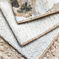 Tela de Tapicería Asiática Ecológica para Sofá con Certificación Oeko-Tex 100, Tela Impermeable y Antimanchas para Sofá Seccional Familiar