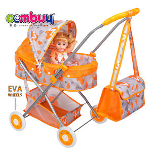 थोक लोहे संभाल गुड़िया घुमक्कड़ कार बच्चे खिलौना पालतू घुमक्कड़ - Product Image 1