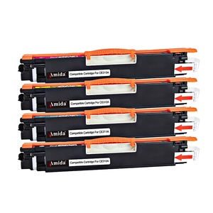 Amida Color <span class=keywords><strong>Toner</strong></span> CE310A CE311A CE312A CE313A Compatible para <span class=keywords><strong>CP1025</strong></span>/1025NW Impresora 126A Cartucho de tóner - Product Image 1