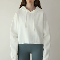 Sweat-shirts à capuche décontractés en coton pour femmes, coupe oversize, grandes tailles, avec cordon de serrage pour usage quotidien, fabricant OEM ODM