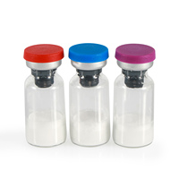 Poudre lyophilisée de collagène bleu Ghk Cu de haute qualité 2 en 1 pour éclaircir le teint du visage
