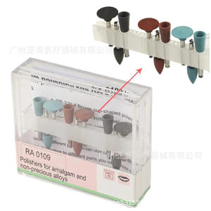 Kit de Pulido de Resina Fotopolimerizable RA0109 para Técnico Dental con Base de Metal y Plástico, Fuente de Alimentación de Turbina - Product Image 3