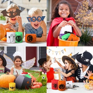 Jouet anti-stress pour fête 2023, jouet pour enfants, ressorts en spirale en plastique de 3,5 cm, arc-en-ciel d'Halloween pour filles et garçons - Product Image 5