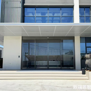 <span class=keywords><strong>Puerta</strong></span> <span class=keywords><strong>Corredera</strong></span> Automática con Marco Especial para Edificios de Oficinas, Moderna e Impermeable, de Vidrio Templado, Jiangsu, Zhejiang, Shanghái - Product Image 4
