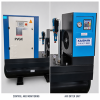 Compresseur d'air à double vis PVGX pour machine de découpe laser avec sécheur, réservoir et filtre – Fournisseur OEM/ODM en gros