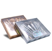 Boîte cosmétique pliable à fenêtre transparente Kit de soins de la peau boîte-cadeau boîte en carton d'oeufs de beauté de luxe avec fenêtre transparente
