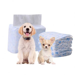 Pañales Desechables para Perros Machos y Hembras, Pañales para Perros Pequeños, Alta Absorción de Agua, Pañales para Cachorros de Alta Calidad para Exteriores - Product Image 1
