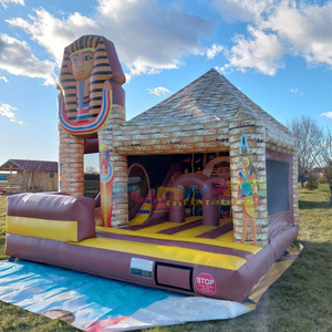 Castillo inflable para niños con tobogán, modelo Faraón. - Product Image 3