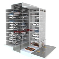 Plateforme coulissante verticale intelligente Tabitha PCY-D à commande automatique pour parking avec garantie de 5 ans Shandong