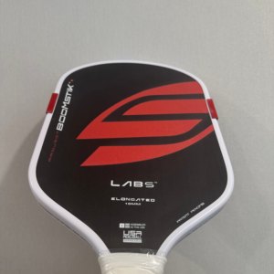 Теннисная ракетка для пиклбола Boomstik Gen5 с интегрированным пенопластовым сердечником T700, изготовленным методом горячей прессовки, и встроенным металлическим утяжелителем, идентичная заводской модели - Product Image 5