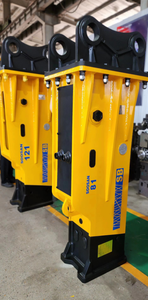 Caja de martillos hidráulicos SB 81 de alta calidad, tipo silencio para excavadoras pesadas de 18-26 toneladas, Motor de rocas duras de demolición eficiente - Product Image 3