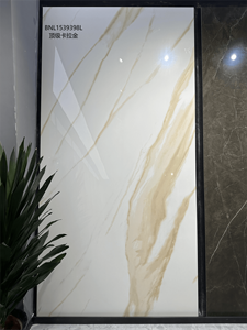 Wharton Sintered Stone Gold Line <span class=keywords><strong>Gin</strong></span> Carreaux de dalle en porcelaine Carreaux de porcelaine pour repas en plein air pour plancher mur Vente en gros - Product Image 2