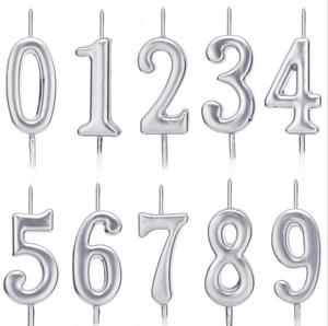 Hot Selling Party Cake Decorations Birthday <strong>Candle</strong> Silver <strong>Pink</strong> Gold Number <strong>Candles</strong> - Product Image 2