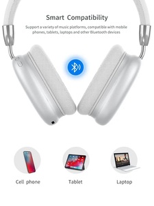 P9 PRO MAX Tws Strong Bass Headsets Earbuds Type-c Earphone Subwoofer <strong>Cheap</strong> P9 PRO MAX Wireless Headphones - Product Image 2
