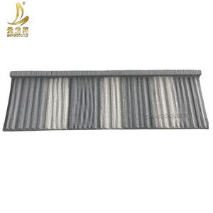 Tuile de toiture en acier revêtue de pierre de 0,4 mm d'épaisseur 1340 x 420 mm Tuile à effet de pierre avec un bon prix en Zambie Nigéria Afrique du Sud - Product Image 6
