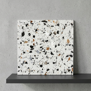 Digital Glazed 40x40cm Ceramic Floor Tiles Matte Porcelain Non Slip Pebble Look Bathroom Interior - Product Image 6