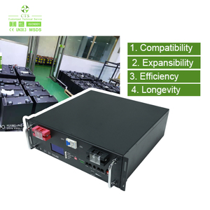 48V 51.2V 100Ah 200Ah Rack Mounted Lithium Iron Phosphate <b>Battery</b> 6000 Cycles for Home Commercial Energy Storage Cabinet - Product Image 6