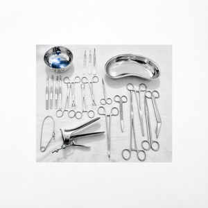 Kit de Instrumentos de Cirugía Veterinaria con Jeringas Veterinarias para el Cuidado de Animales - Uso en Caballos, Ganado y Cerdos - Product Image 1