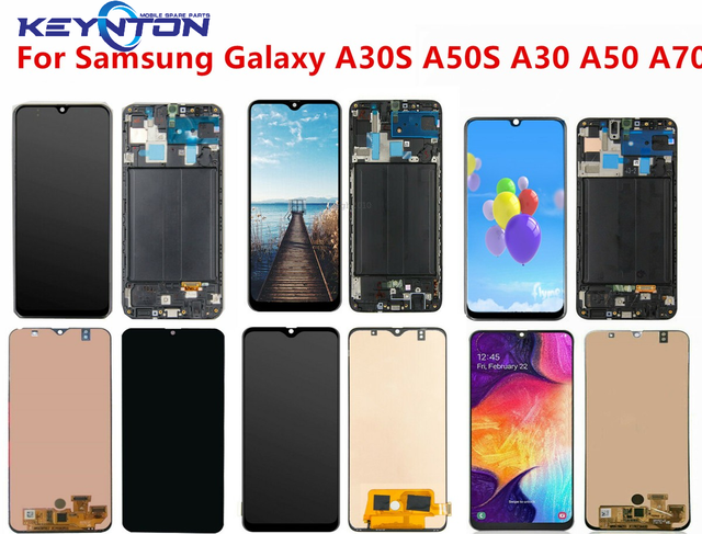 OLED LCD Screen for Samsung Galaxy A10 A20 A30 A40 A50 A60 A70 A80 TFT Incell Display for Samsung A02 A12 A21S A32 A52 A72 LCD