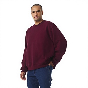 Sweat-shirt pour homme personnalisé de qualité supérieure, manches longues, col rond, en coton molletonné, vêtements décontractés, fabricant, vente en gros, usine - Product Image 1