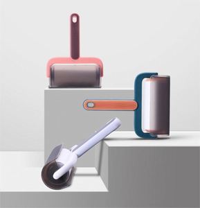 Tốt nhất bán tóc Remover gắn bó thiết bị dính <span class=keywords><strong>Lint</strong></span> làm sạch con lăn cuộn khăn lau bụi bàn chải - Product Image 2