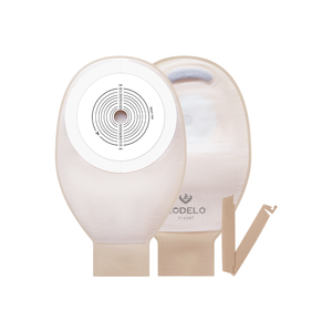 Dispositivo Médico Clase I Zodelo, <span class=keywords><strong>Bolsa</strong></span> de Ostomía de una Pieza con Filtro de Carbón, Bolsas de Colostomía de 15.5x26cm, Vida Útil de 3 Años, Hospital - Product Image 1
