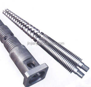 W6Mo5Cr4V2 Máquina extrusora de doble tornillo Piezas de repuesto <span class=keywords><strong>Material</strong></span> PP Barril de tornillo para extrusoras de plástico y caucho - Product Image 4