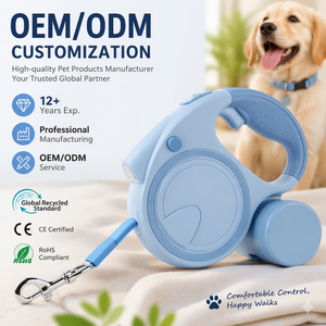 <span class=keywords><strong>Laisse</strong></span> <span class=keywords><strong>de</strong></span> <span class=keywords><strong>chien</strong></span> rétractable automatique <span class=keywords><strong>de</strong></span> 5 m avec lumière LED nocturne, <span class=keywords><strong>laisse</strong></span> <span class=keywords><strong>pour</strong></span> animaux <span class=keywords><strong>de</strong></span> compagnie en ABS, distributeur <span class=keywords><strong>de</strong></span> sacs à excréments <span class=keywords><strong>pour</strong></span> les promenades nocturnes, kit <span class=keywords><strong>de</strong></span> voyage sûr et lumineux - Product Image 1