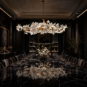 Lampadario di Lusso in Rame, Lampadario Artistico Personalizzato, per Soggiorno, Sala da Pranzo, Villa, Sala Ricevimenti, Produttore di Illuminazione su Misura per Hotel - Product Image 3