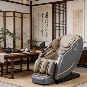 Space Capsule SL <b>Track</b> Massage Chair Full Body Airbags 3D Robotic Arm Home Massager - Product Image 1
