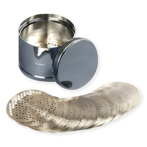 Ensemble professionnel de tamis à diamants de 47 mm, 42 plaques, tamis de tri de pierres précieuses, tamis de calibrage de pierres rondes, équipement de bijouterie - Product Image 1
