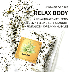Sel de Bain Cristallin pour les Pieds à la Lavande, aux Huiles Essentielles et aux Minéraux de la Mer Morte et de l'Himalaya, Marque Privée - Product Image 2