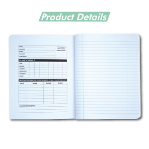 Cuaderno de Coser y Encuadernar <span class=keywords><strong>Henry</strong></span> EN001 B5, 100 Hojas, 300gsm, Cubierta Blanca, Uso Escolar/Oficina, Venta al por Mayor de Fábrica - Product Image 3