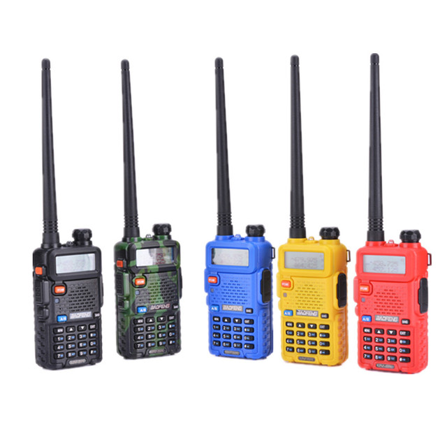 Baofeng UV5R Dual Band VHF UHF Radio UV-5R Ham Two Way Radio Walkie Talkie 5W Long Range Talk Range Woki Toki