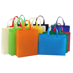 18 Cm Rõ Ràng Không Thấm Nước PP Cá Nhân Không Dệt Vải Lớn Dây Kéo Colourful Không Dệt Mua Sắm Tote Túi Từ Việt Nam - Product Image 1