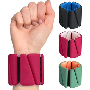 Bandas de Entrenamiento Ajustables de Hierro, Pesas de Tobillo de Silicona Ajustables, Brazalete de Fitness Portátil para Gimnasio en Casa - Product Image 3