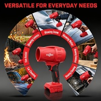 Souffleur de feuilles portable à main, puissance jet 700W, batterie Li-ion 20V, séchage rapide des surfaces de voiture 35000 tr/min