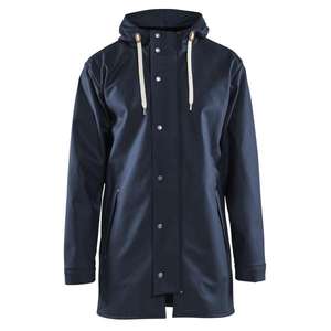 BLAKLADER-Chubasquero 439920168600S con cremallera bidireccional Nivel 2 Azul marino oscuro-EAN 7330509659311 PROTECCIÓN TODO TIEMPO - Product Image 1