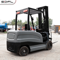 Chariot élévateur électrique à mât triplex à déplacement latéral, moteur AC haute efficacité, homologué CE ISO, 1 tonne, 2 tonnes, 3 tonnes, 4 tonnes, 5 tonnes