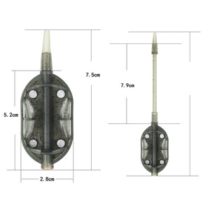 인기있는 낚시 도매 30g 40g 50g 60g 방법 피더 세트 기어 잉어 리드 피더 - Product Image 2
