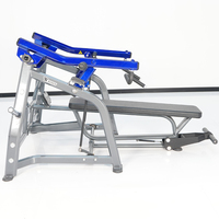 ROSEN Équipement de fitness commercial robuste pour salle de sport, banc de musculation horizontal isolaire à charge par plaques pour l'entraînement de la force pectorale