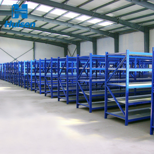 Estanterías de Almacenamiento Industriales de Acero de Alta Densidad para Trabajo Pesado, Estanterías Apilables para Sistemas de Almacenamiento en Almacenes - Product Image 2