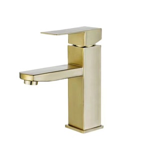 Modern Classic Four-way Stainless Steel Faucet Wide-Mouth Waterfall Design for Bathroom Washbasin Hot Cold Water Supply - Product Image 3