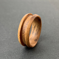 4mm 6mm 8mm Schwarzer Weißer Keramik-Edelstahl-Titan-Wolfram-Ringkernrohling für Intarsien