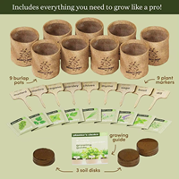 Kit de culture combiné pour enfants : observation et plantation, pot de culture scientifique, jardinage intérieur