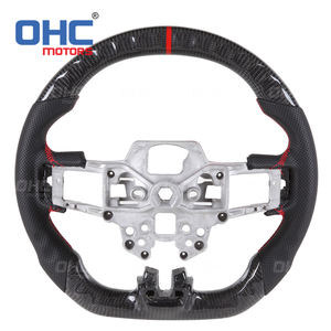 พวงมาลัยคาร์บอนไฟเบอร์แท้สำหรับรถฟอร์ดมัสแตง ปี 2018 2019 2020 <span class=keywords><strong>2021</strong></span> พวงมาลัยคาร์บอนไฟเบอร์ Ohc Motors - Product Image 6