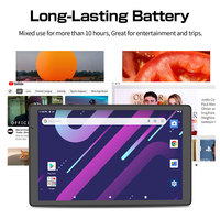 Tablette Android portable M10 de haute qualité, écran IPS 10 pouces, 4+32 Go, batterie longue durée, directement de l'usine, D10A OEM