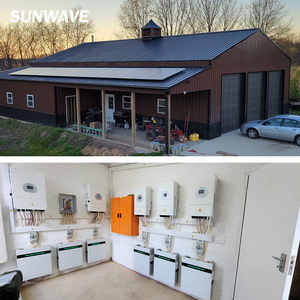 サンウェーブハイブリッドシステム 16kWh 18kW 20kW ハイブリッドグリッドインバーター リチウムバッテリー オールインワンソーラーエネルギーシステム 家庭用 - Product Image 5