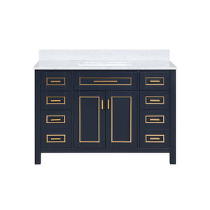 48 inch <b>Free</b> <b>Standing</b> Modern High End <b>Bathroom</b> Vanity with Ceramic Basin and Water Resistant Features <b>bathroom</b> vanity - Product Image 1